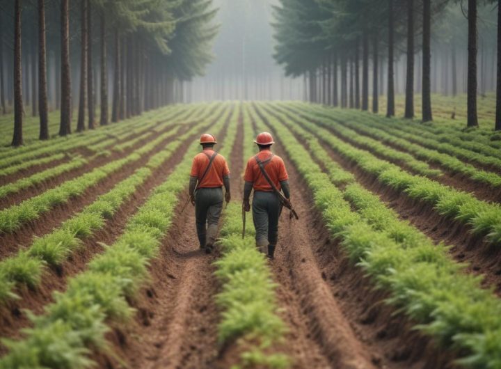 Лесоводственный и агротехнический уход за лесными культурами: принципы и технологии