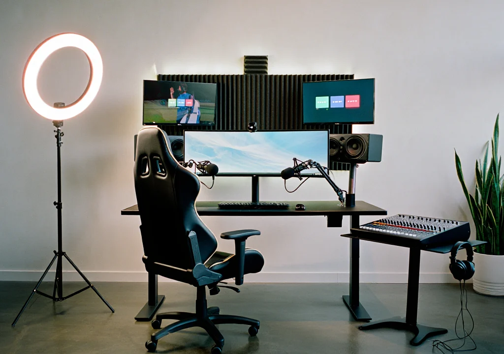 Аренда видеостудии для съёмок и стриминга