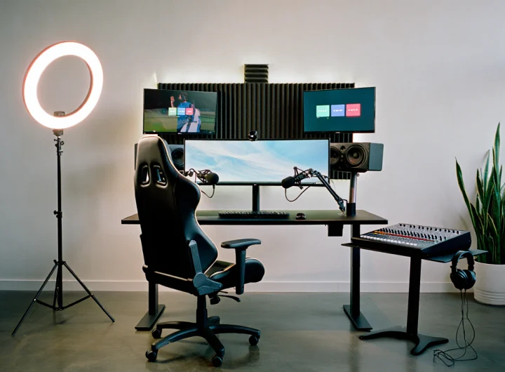 Аренда видеостудии для съёмок и стриминга